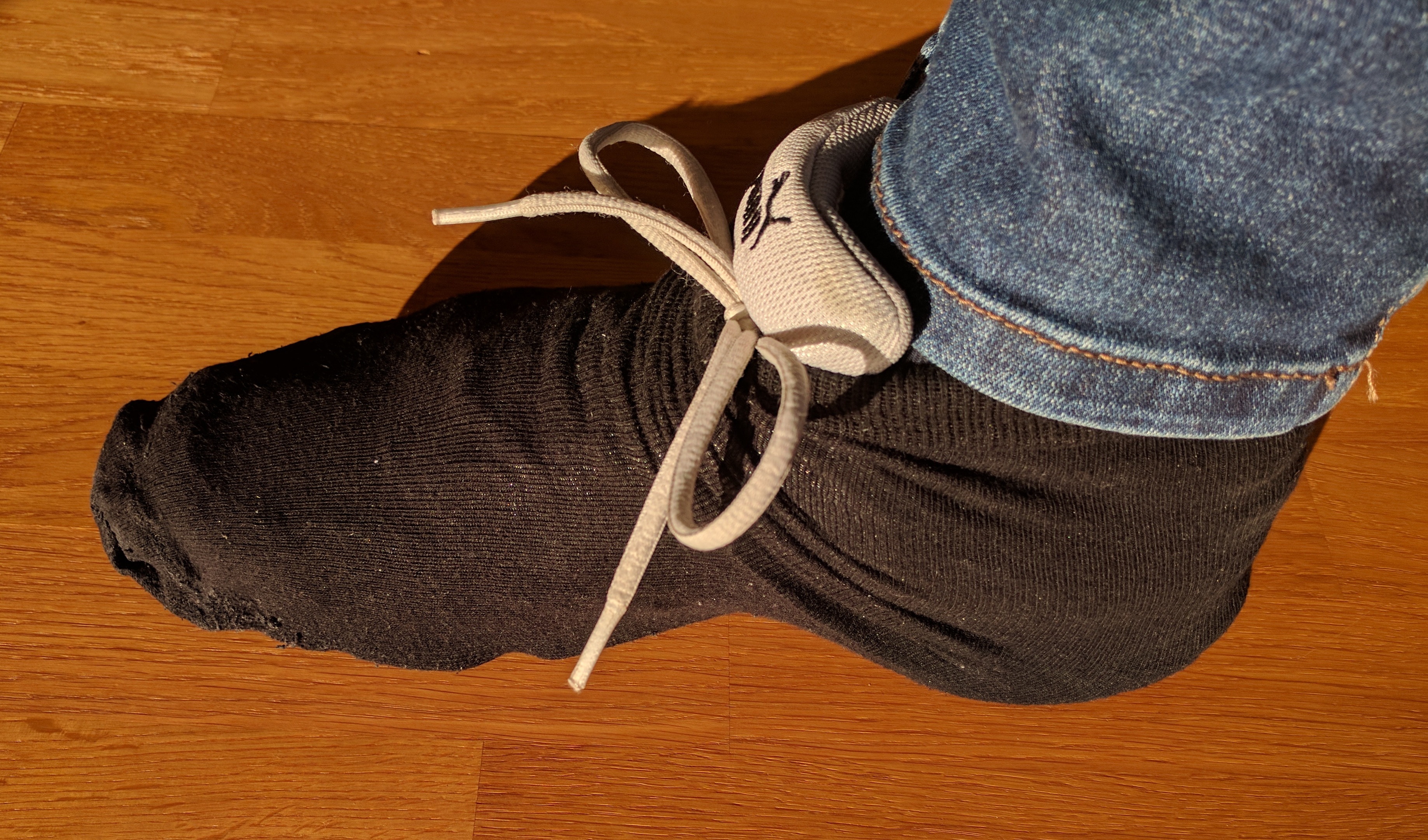 Sock over Shoe