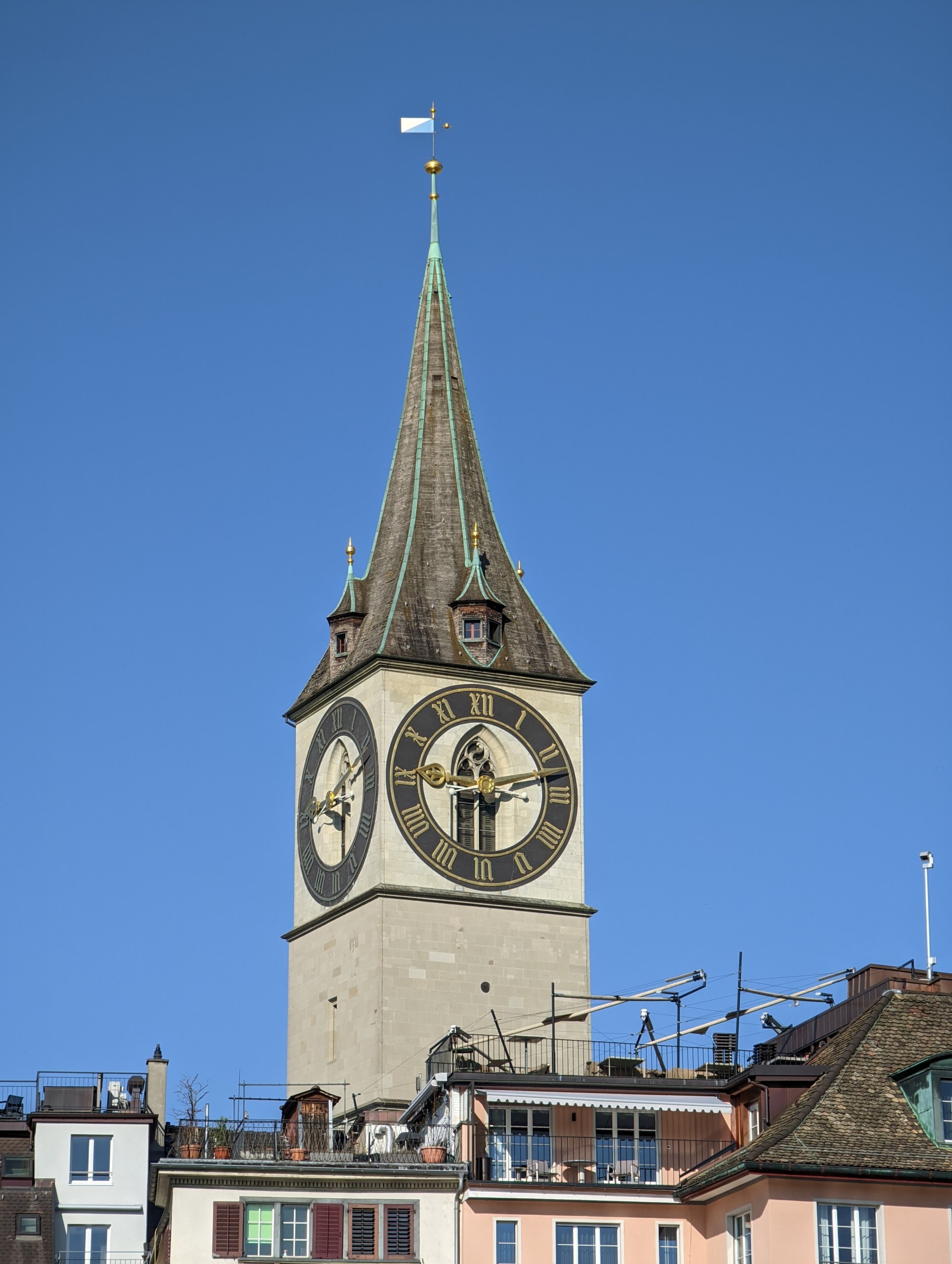 St. Peter Church Clock in Zürich | AllAboutLean.com